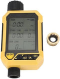 Programmable Water Timer, Digital Irrigation Timer with Rain Delay, Manual Mode, ABS and Brass Construction for Lawn Yard Garden, Outdoor Watering System for Drip Irrigation by Yosoo