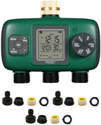MOES 3 Zone Sprinkler Timer for Garden Hose,Brass Inlet Water Timer by MOES