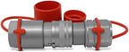 Summit Hydraulics 1/2" Skid Steer Flat Face Hydraulic Quick Connect Couplers/Couplings Set w/Dust Caps, 2 Sets - Image 3