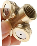 KESYOO 10pcs Brass Misting Nozzles Replacement Design Fit for Garden Hose Nozzles Mist Irrigation for Outdoor Agriculture - Image 6
