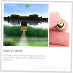 SUPVOX 48pcs Outdoor Cooling Fan Misters Brass Misting Nozzles Spray Mister Nozzle - Image 5