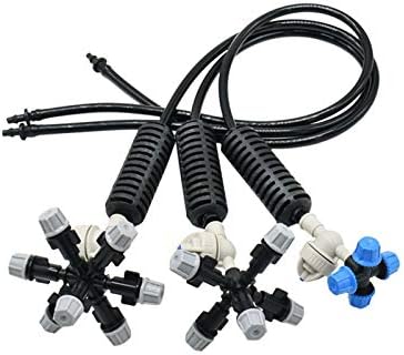 Suspended Cross Atomizing Nozzle Greenhouse Anti Drip Mist Cooling 10 Set - Image 2