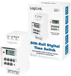 Logilink ET0010 ET0010-DIN-Rail Digital Timer and LCD for Easy Switching of e.g. neon Lights, Water heaters, Lanterns, Irrigation Systems, etc, White - Image 7