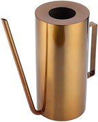 Fydun Metal Watering Can Indoor Watering Can Gold 1.5L Garden Stainless Steel Pot Modern Design Indoor and Outdoor Plant Irrigation - Image 4