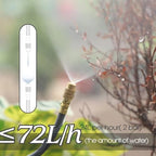 50PCS 1/4 Inch Bendable Mist Nozzle,Length- 11.8" Copper Garden Sprinkler - Image 6