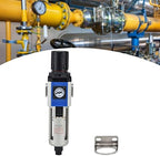 Yinhing Air Compressor Regulator, Air Compressor Attachments Water Oil Separator Filter Pressure Regulator, Water Separator with Accessory (GFR300-08) - Image 3