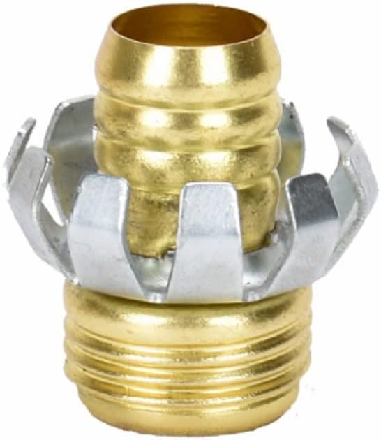 3/4" Brass Male Clincher Garden Hose End Repair Couplings (15) by Unknown