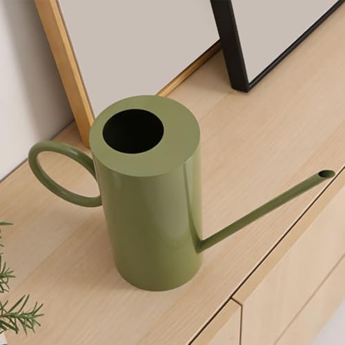 Haofy 1.5L Stainless Steel Watering Can with Long Spout for Indoor Plants, Gentle Watering for Potted Plants - Image 4