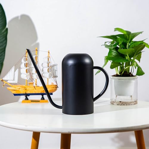 Plant Watering Can, Modern Leak Proof Stainless Steel Indoor Watering Cans for House Plants with Long Spout,Lightweight Small Rustproof Water Can for Plants for Home Outdoor Gardening - Image 7