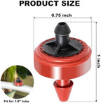 0.5 GPH Pressure Compensating Junior (PCJ) with Barb Outlet Dripper Emitters (250) - Image 2