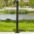 Stainless Steel Outdoor Garden Water Column, Freestanding Hose Stand with Faucet, Decorative Fountain Dispenser for Irrigation and Washing, Complete Kit by Unknown