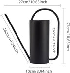 Indoor Watering Can, Modern Decorative Leak Proof Water Can for Plants with Long Spout,0.4 Gallon Rustproof Metal Indoor Watering Cans for House Plants for House Gardening Succulents - Image 2