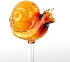 Hemoton 3PCS Plant Watering Globes Glass Self Watering Globes Automatic Watering Device Snail Shaped Water Globes Plant Watering Bulbs for Indoor Outdoor Plants (Random Color) - Image 4