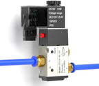 Misting Spray System for Cutting Machine, with Pump and Solenoid Valve Filter, Mist Coolant Lubrication Spray System, for Metal Cutting Engraving Lathe Milling CNC Machine - Image 5