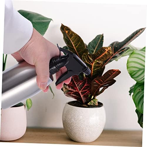 Toddmomy 2pcs Flower Spray Bottle Leakproof Hand Press Sprayer Watering Can for Succulent Plants Stainless Steel Spray Bottles - Image 4