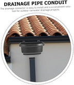 Arc-shaped PVC Downspout Adapter Rain Water Diverter for Sheds Homes - Image 3