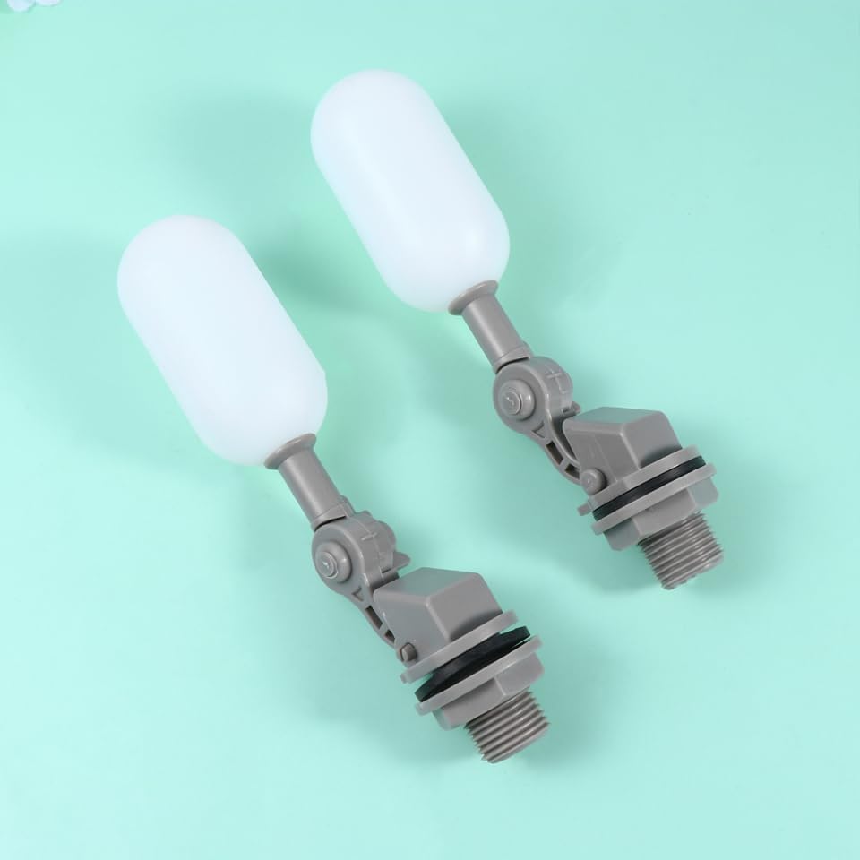 Garneck 4pcs Thread Diameter Floating Ball Shut Off Valve Automatic Water Level Control Valve for Humidifier Tank Cooling Tower and Water Tower Home Use - Image 4