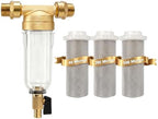 Spin Down Sediment Filter, 3/4 Inch Brass Whole House Pre-Filter by Unknown