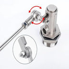 316 Stainless Steel Float Ball Valve 1/2" & 3/4" Port Automatic Water Level Controller with Adjustable Wheel(0.5inch) - Image 7