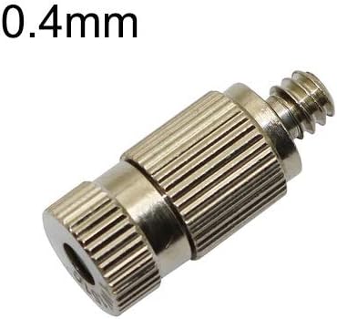 Quick Connect Hose Fittings 3/16" Male Thread Spray Nozzle Garden Sprinkler Plant Cooling Systeem High Pressure Misting Nozzles Fogging Sprayers 40 Pcs (Color : 0.15 mm Mist) - Image 2