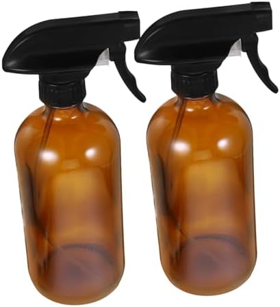 2pcs 500ml Glass Spray Bottles with Fine Mist for Plants by BELLIFFY