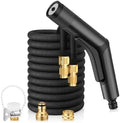 Car Wash Sprayer High-pressure Household Water 3 Times Telescopic Hose Spray Kit 180° Water Angle Changable for Yard Car Lawn Floor (30m) by AoQhir-Tech