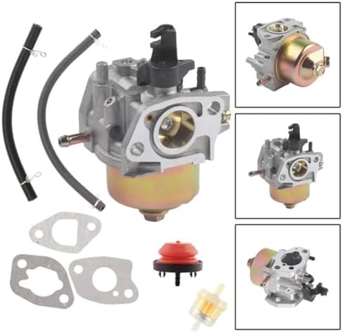 Carburetor Kit Compatible With Lawn And Garden Tool Accessories Lawnmower Repair Gasline Hose Quality Construction Versatile Compatibility - Image 2