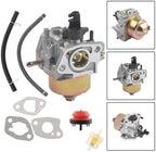 Carburetor Kit Compatible With Lawn And Garden Tool Accessories Lawnmower Repair Gasline Hose Quality Construction Versatile Compatibility - Image 2