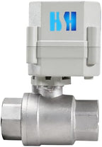 3/4 inch DN20 110-230VAC Normally Open Stainless Steel 304/CF8 Motorized Electrical Ball Valve With U.S. Plug - Image 5