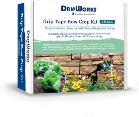 Dripworks Drip Tape Irrigation Kit for Watering Row Crops in Farms - Waters Upto 10 20' Rows | Agricultural Grade Components | Trusted Brand Since 1991 - Image 5