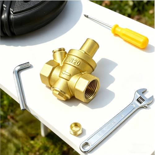 Water Pressure Reducing Valve, 3/4 Inch, 1-75 PSI - Image 5