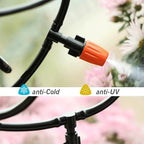 Garden Watering Hose PVC Soft Tubing Micro Drip Irrigation Tube, for Home Garden Water Plants Flowers Pipe (Color : 90M, Size : 1/8'' (innner Dia.3mm)) - Image 6