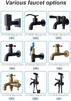 304 Stainless Steel Vertical Garden Water Column - Freestanding Hose Stand with Lock Faucet & Antifreeze Feature, Ideal Hydrant Water Fountain for Efficient Irrigation - Image 3