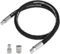Pressure Washer Whip Hose Power Washer Jumper Hose for Pressure Washing with Steel Connector 3/8 Inch NPT Quick Connect Plug Hose Reel Connector Hose, 4000 PSI, 10FT, 1PCS by NuFlySic