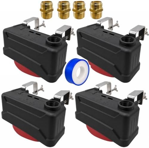 Automatic Water Trough Float Valve for Stock Tank, Auto Livestock Waterer by Toldear
