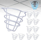 10 Pcs Fire Sprinkler Head Protector - Fire Sprinkler Head Covers Ceiling Used for Flush Mount Sprinkler,Heavy Duty Steel with Rubber-Wrapped,Suit 1/2" and 3/4" Sprinkler, Fire Sprinkler Head Cover by Levendor