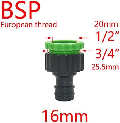 Adapter Plug Quick Coupling Hose Tube Connector Repair Connection Irrigation Nipple Garden Tools 20Pcs (Color : J) - Image 6
