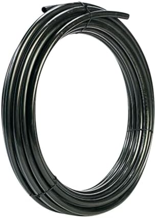 Rocky Mountain Goods Drip Irrigation Tubing - 100 Foot 1/2' Heavy Duty Blank Drip Hose For Main Line - Easy Tap In with Barbed Emitters and 1/4' Tubing to Plants - Kink and Leak Resistant - Image 2