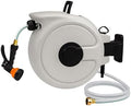 FEVONE Retractable Garden Hose Reel 100 ft, Auto Rewind by Fevone