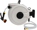 FEVONE Retractable Garden Hose Reel 100 ft, Auto Rewind by Fevone