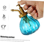 Vintage Glass Watering Bottle 2 Pack for Plants and Flowers - Image 5
