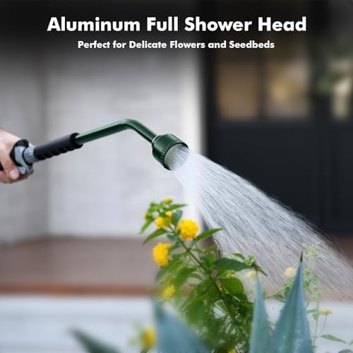 RESTMO 24 Inches Long Watering Wand for Garden Hose, Full Shower Spray Wand - Image 4