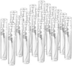 40Pcs Mini Perfume Sample Bottles Glass Small Spray Fine Mist Travel Refillable by Unknown