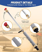 2026 Upgraded Jet Nozzle Power Washer for Garden Hose - Image 2
