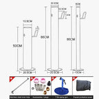 Generic Stainless Steel Garden Water Column with Faucet for Washing and Watering, Outdoor Water Tap Anti-Freezing Fountain and Hose Stand, 20.5×86CM - Image 2