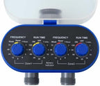 Double Outlet Water Timer with Ball Valves for Garden Irrigation by Unknown