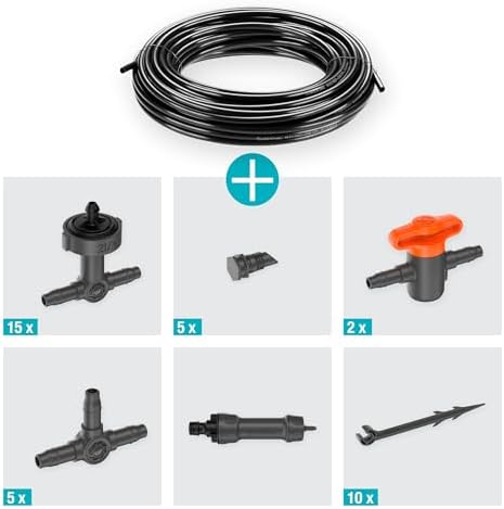 Gardena 13401-20 Micro Drip Sprinkler System for Balcony (15 Strains) Starter Set - Image 5