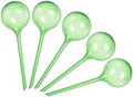 MECCANIXITY Self-Watering Bulb 80mm Dia. Plastic Automatic Watering Globe Ball Irrigation Device for Potted Plants, Green 5Pcs by MECCANIXITY