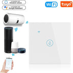 WI-FI Smart Water Heater Switch, Glass Touch Panel, No Neutral line Needed and Neutral line Needed Dual Mode,EU, 40A - Image 5