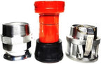 SAFBY Fire Hose Nozzle 2 Inch NPSH/NPT Thermoplastic Fire Equipment Spray Jet Fog with 2 Inch Aluminum Female and Male Fitting - Image 5